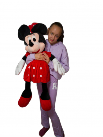 Minnie Mouse din Plus - Jucarie Mare de 100 cm pentru Copii [2]