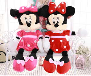 Jucarii Copii - Minnie Mouse din Plus - Jucarie Mare de 100 cm pentru Copii