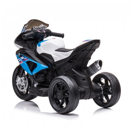 Motocicleta Electrica BMW 2 Motoare pentru Copii 12V Lumini [3]