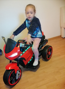Motocicleta Electrica Copii Moto 3D Acceleratie Ghidon [6]