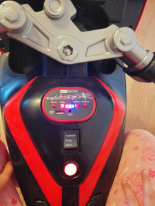 Motocicleta Electrica Copii Moto 3D Acceleratie Ghidon [15]