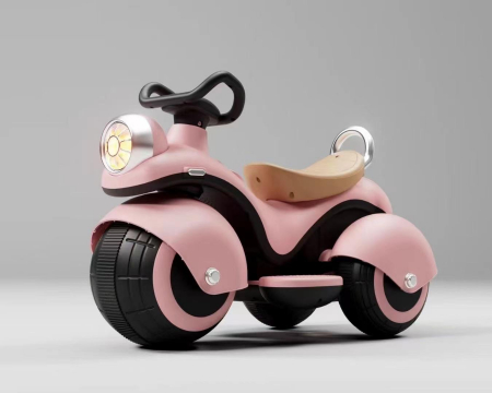 Masinute electrice copii - Motocicleta Electrica Copii 12V cu Telecomanda – Roz