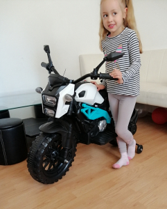 Masinute electrice copii - Motocicleta Electrica Copii Sport Acceleratie Ghidon