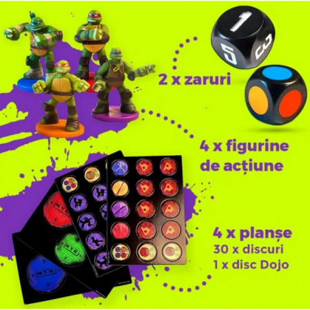 Joc de societate cu Țestoasele Ninja D-toys [3]