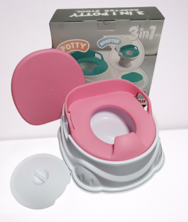 Olita educativa Multifunctionala 3 in 1 cu Adaptor de Toaleta [3]