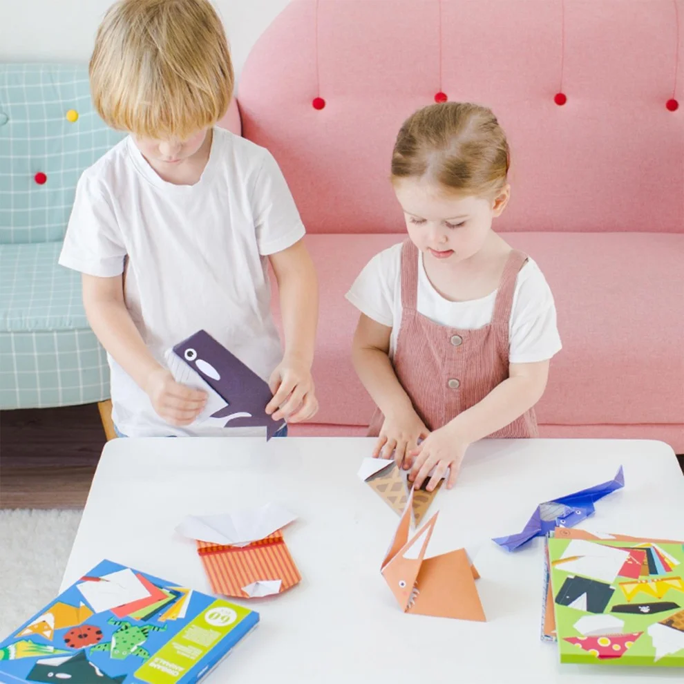 Origami din hartie pentru copii incepatori 60 de piese [1]