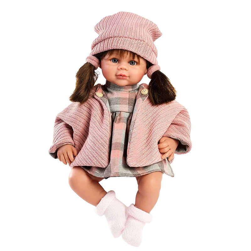 Papusi -Casute- Masute infrumusetare ( 3 ani +) - Papusa care rade Guca Carlota 38 cm
