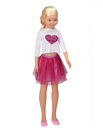 Papusi -Casute- Masute infrumusetare ( 3 ani +) - Papusa Jessy Fashion 105 cm