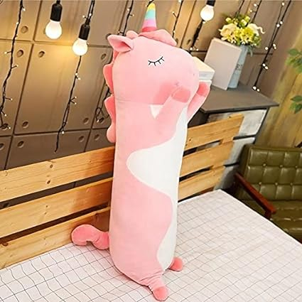 Mobilier si accesorii - Perna lunga de plus 110 cm Unicorn