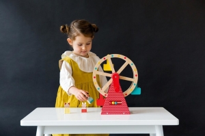 Jucarie de lemn Roata Ferris [3]
