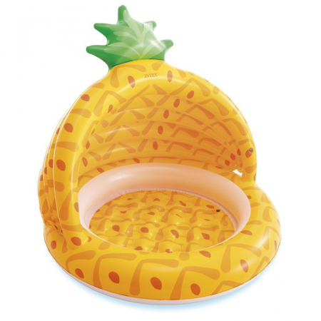 Piscine, Colace si Saltele gonflabile - Piscina Gonflabila cu acoperist Ananas