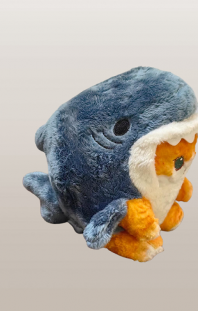 Pisicuta din Plus Costumata in Rechin Shark Cat [2]