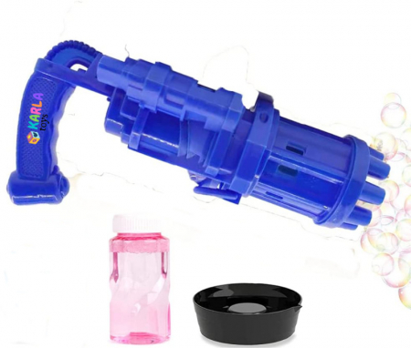 Articole si jucarii exterior - Pistol Baloane de Sapun Bubble Gun bule de sapun cu Baterii