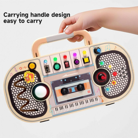 Placa Senzoriala cu LED  Casetofon – Busy Board [6]