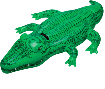 Piscine, Colace si Saltele gonflabile - Pluta Saltea Gonflabila Crocodil Intex