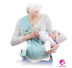 Port Bebe multifunctional Baby Wrap - Marsupiu stil fasa bebe [4]