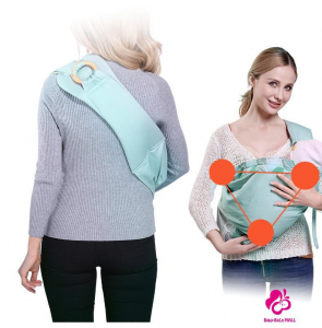 Port Bebe multifunctional Baby Wrap - Marsupiu stil fasa bebe [2]