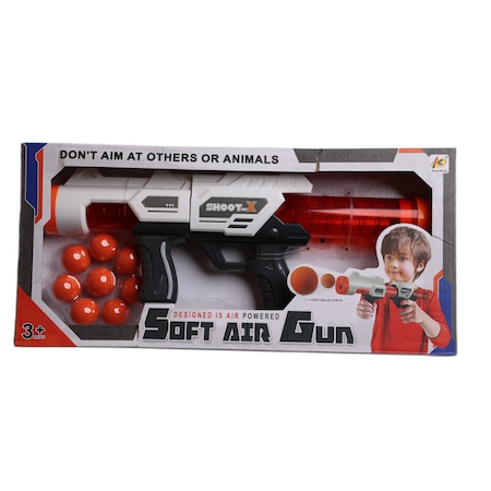 Pusti, Pistoale, Arcuri de jucarie - Pusca de Jucarie Soft Air Gun cu Munitie din Spuma