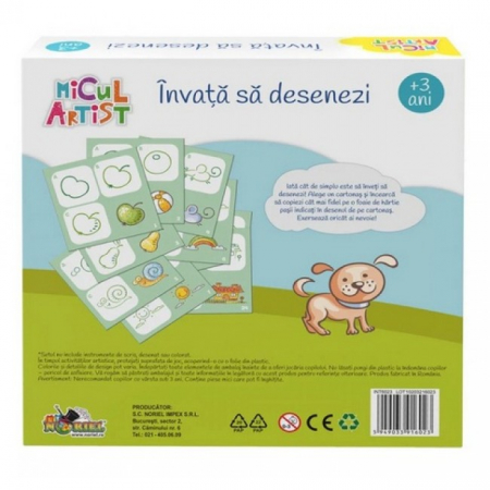 Joc "Învață să Desenezi" - Set de 24 de Lectii de Desen [1]