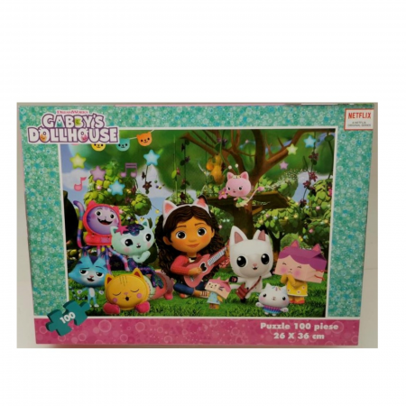 Jucarii - Puzzle 100 piese Gaby's doll House