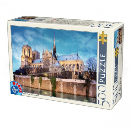 Jocuri creative (3 ani +) - Puzzle Notre Dame 500 piese