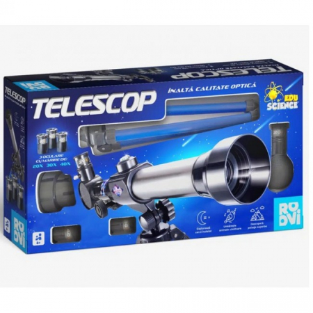 Jocuri educative (3 ani +) - Joc EduScience Telescop Mare