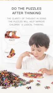 Puzzle educational Mare Elefant mozaic 280 piese Mideer [4]
