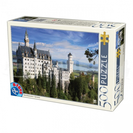 Jocuri creative (3 ani +) - Puzzle Castelul Neuschwanstein 500 piese