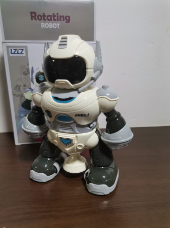 Masinute si Trenulete (3 ani+) - Robot de Jucarie Interactiv cu muzica si lumini