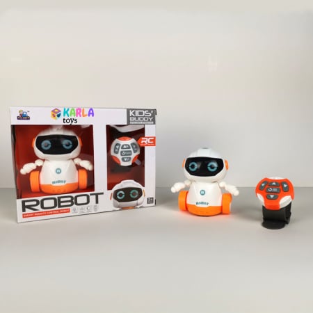 Masinute si Trenulete (3 ani+) - Jucarie Interactiva Robot Inteligent cu Control Ceas