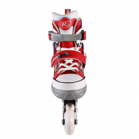 Role Reglabile Sports RCO - Marimea 40-43, Alb, gri si rosu [2]