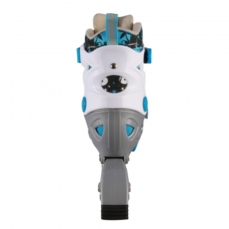 Role Reglabile Sports RCO - Marimea 37-40, Alb, gri si Albastru [2]