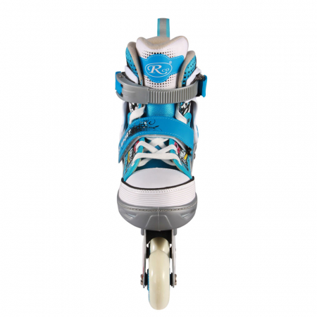 Role Reglabile Sports RCO - Marimea 40-43, Alb, gri si Albastru [1]
