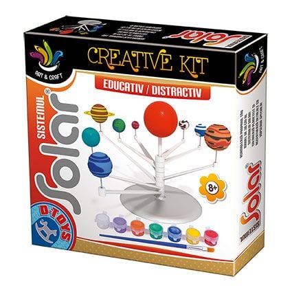 Jocuri creative (3 ani +) - Joc creativ Sistemul Solar Planetarium Joc Creativ Planetele