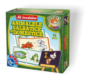 Jocuri educative (3 ani +) - Joc educativ Puzzle sa invatam Alfabetul D-Toys