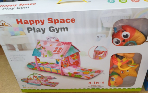 Saltea bebe cu activitatii( 3 luni +) - Saltea de Joaca Bebe Casuta 4 in 1 Farm - Saltea Bebe 4 in 1
