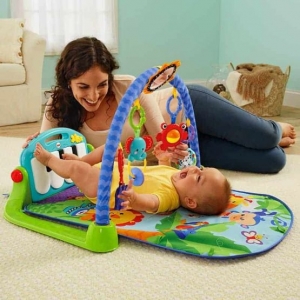 Saltea de Joaca Bebe cu Centru Activitati 4 in 1 Piano [5]