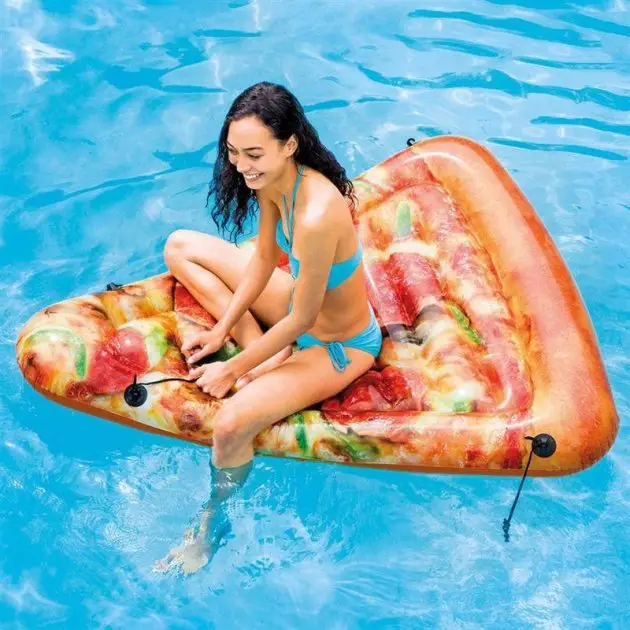 Piscine, Colace si Saltele gonflabile - Saltea Gonflabila Pizza Intex