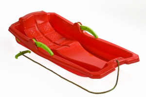 Jucarii Copii - Sanie Bob din plastic  cu frana