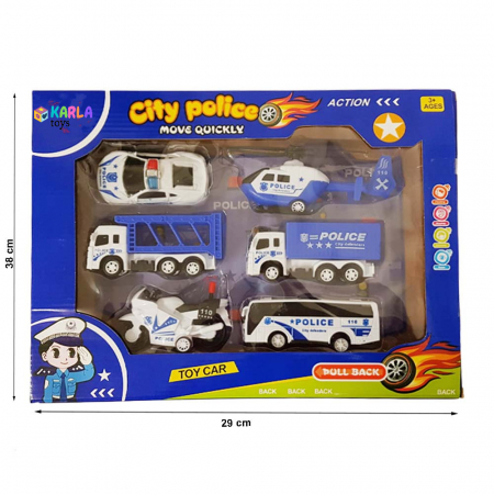 Set Masinute de Jucari de Politie [2]