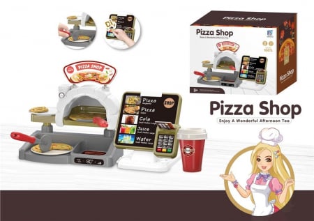 Bucatarii  de Jucarie(3 Ani+) - Magazin de Jucarie Pizza Shop Cuptorul Cu Pizza