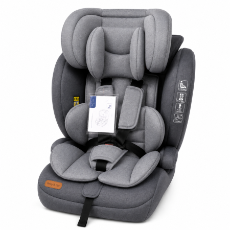 Scaune auto cu Isofix - Scaun Auto ISOFIX Baby Care Safety Plus Gri 9-36 kg