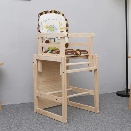 Scaun masa copii - Scaun masa  bebe 2 in 1 din lemn