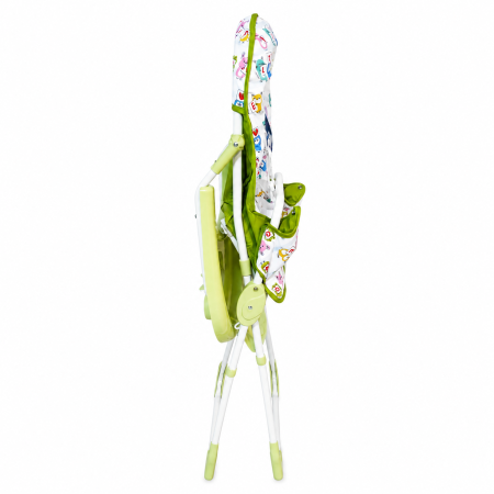 Scaun Masa Copii Baby Care CH Verde, Pliabil, Centura 5 Pct, 6 Luni + [1]