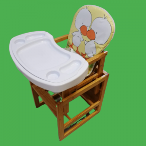 Scaun si Masuta de Lemn 2 in 1 Baby Care [6]