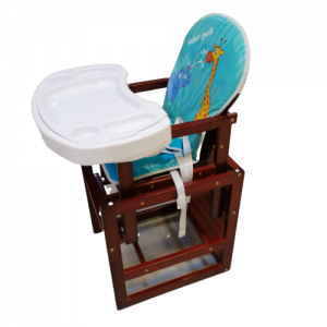 Scaun si Masuta de Lemn 2 in 1 Baby Care [3]