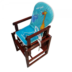 Scaun masa copii - Scaun si Masuta de Lemn 2 in 1 Baby Care