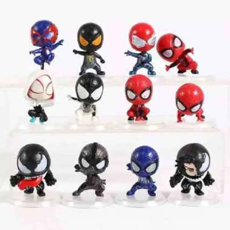 Set 12 Figurine cu Paienjenel si Prieteni Spidey Amazing Friends [1]