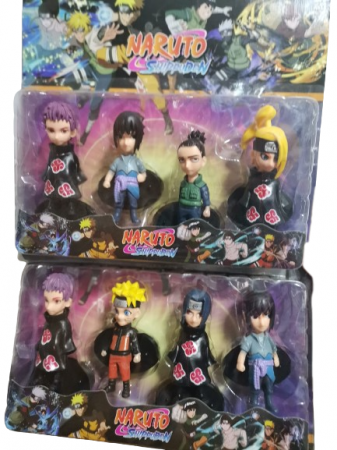 Figurine Desene Animate( 3 ani +) - Set 8 Figurine Naruto si Prieteni