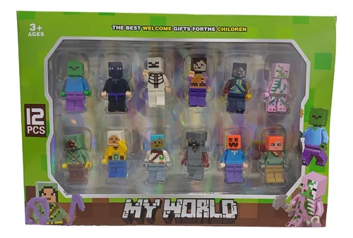 Masinute si Trenulete (3 ani+) - Set 12 Figurine tip Lego NinjaGo